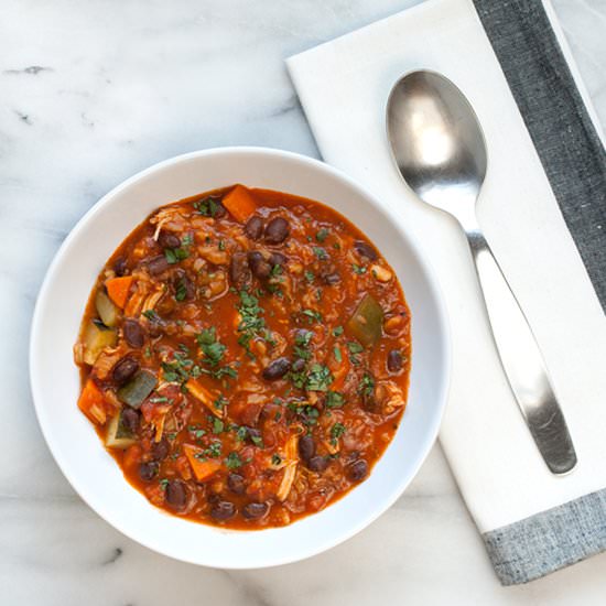 Chipotle Chicken Soup