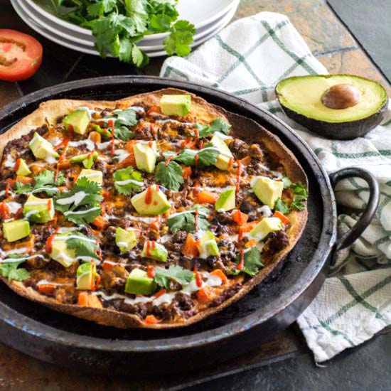 Taco Pizza