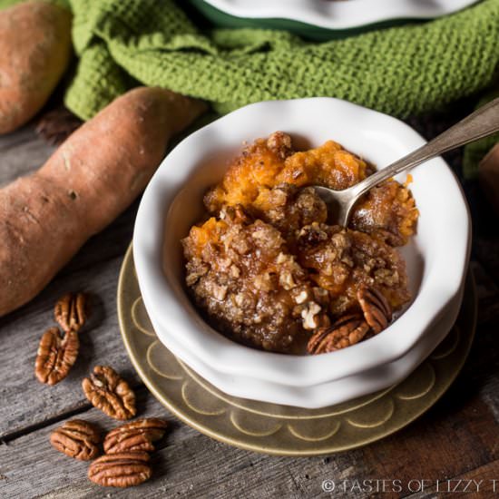 Sweet Potato Casserole with Pecans