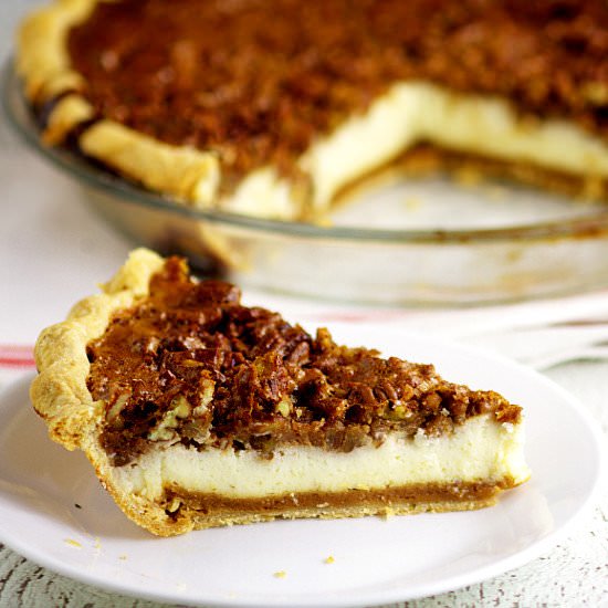 Pecan Cheesecake Pie