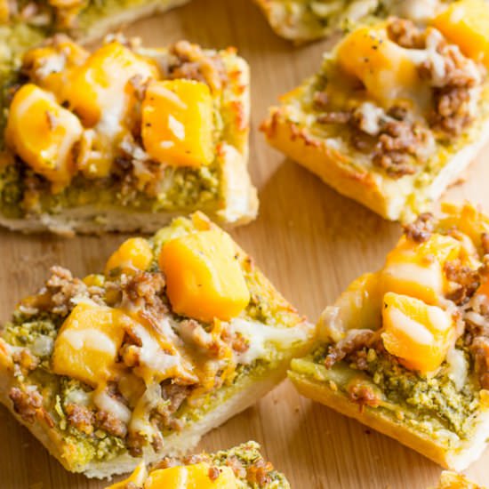 Butternut Squash and Sausage Bread