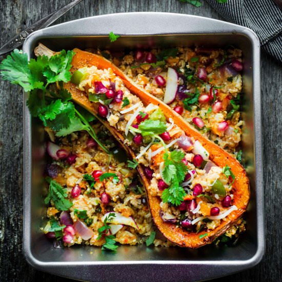 Stuffed Butternut Squash