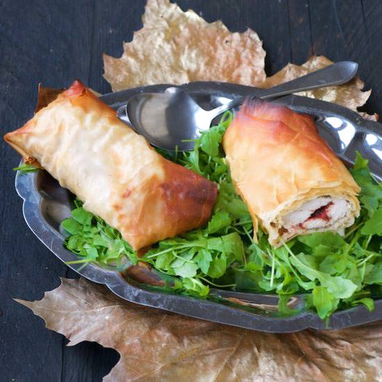 Cranberry Stuffed Turkey Breast