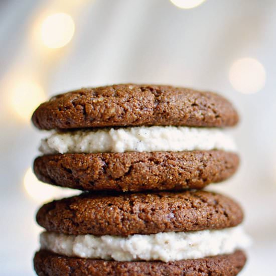 The Perfect Vegan Gingersnaps