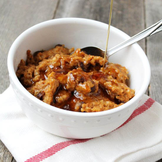 Overnight Pumpkin Pie Oatmeal