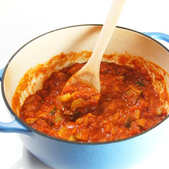 Squash Marinara