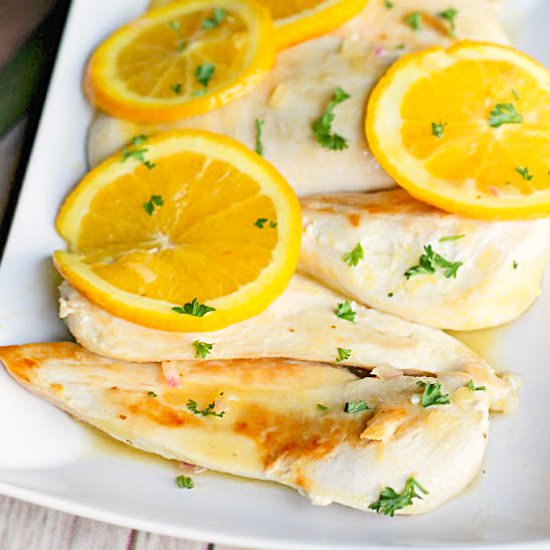One Pan Orange Chicken