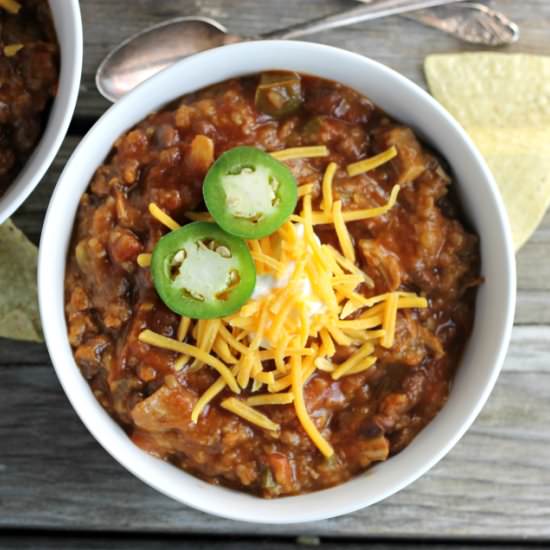Chicken Black Bean and Rice Soup