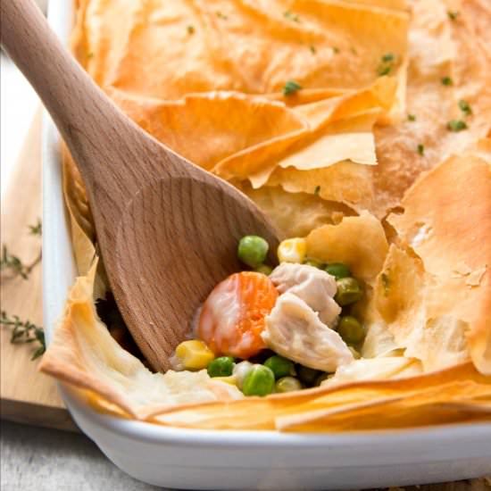 Healthy Easy Turkey Pot Pie
