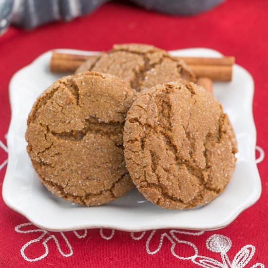 Chewy Gingersnaps
