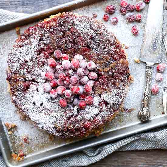 Cranberry Upside Down Cake
