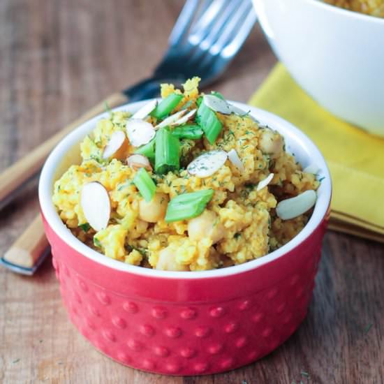Lemon Millet w/ Chickpeas & Dill