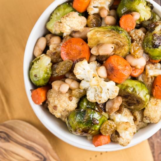Autumn Vegetables w Balsamic Glaze