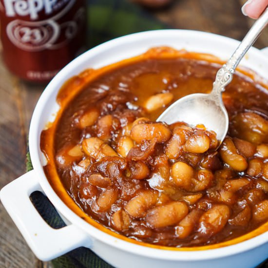 Dr Pepper Baked Beans