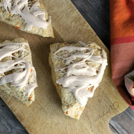 Carrot Cake Scones
