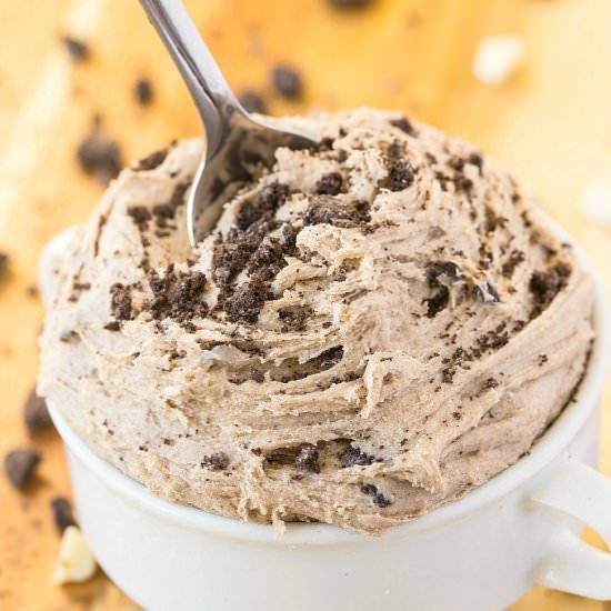 Cookies and Cream Dip for One