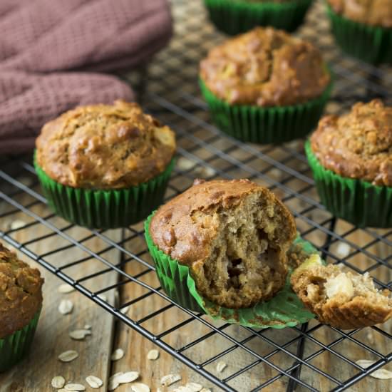 Applesauce Oatmeal Muffin