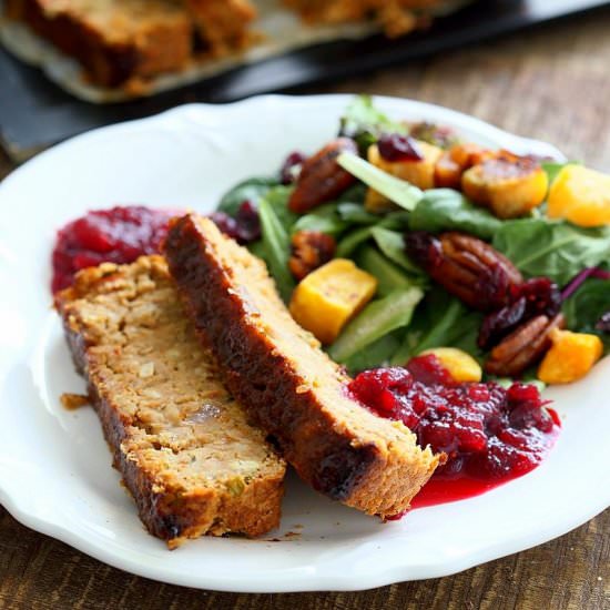 Chickpea Veggie Loaf