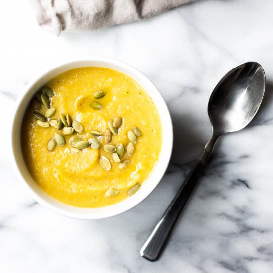 Cauliflower Squash Bisque (V+GF)