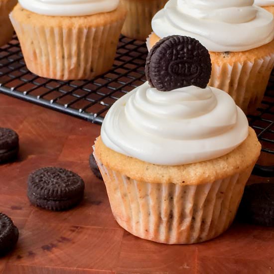 Cookies and Cream Cupcakes