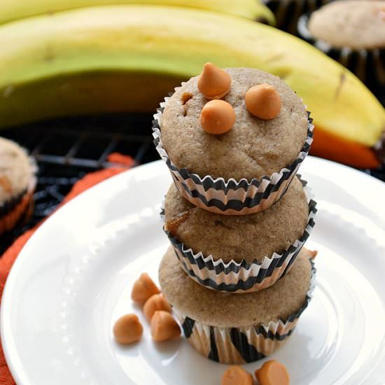 Buckwheat Butterscotch Muffins