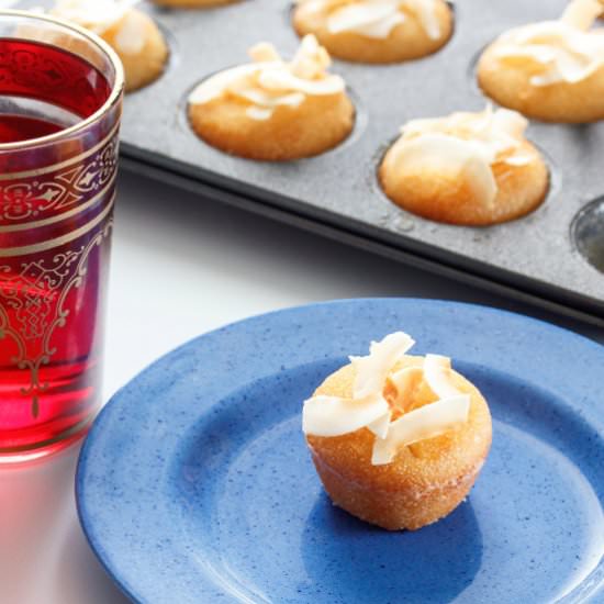 Coconut and Honey Cakes