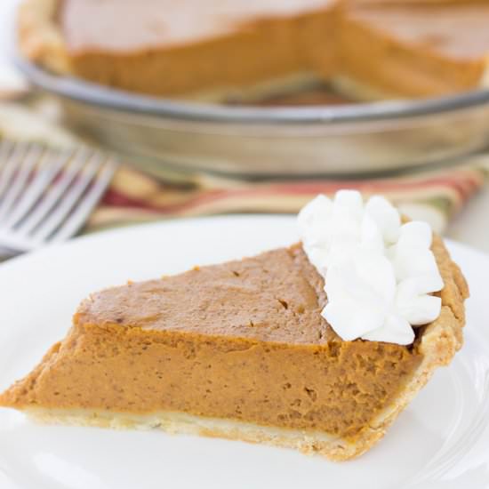 Classic Pumpkin Pie