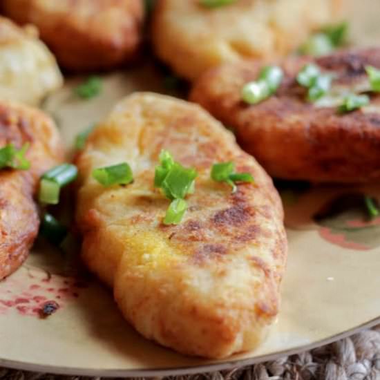 Stuffed Potato Pancakes