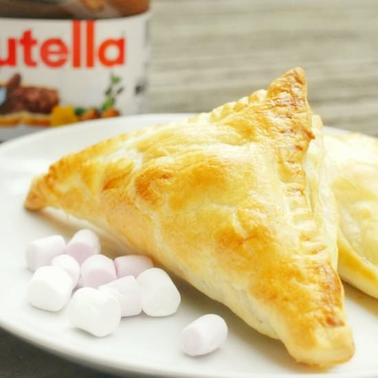 Nutella Marshmallow Turnovers