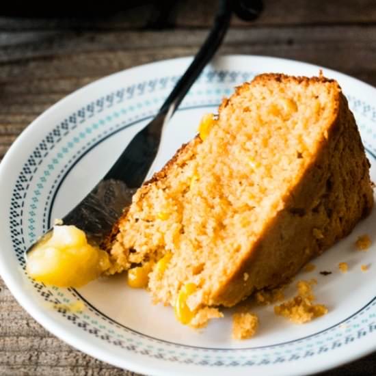 Honeyed Skillet Cornbread