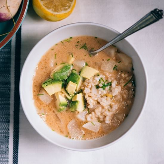 Miso Tahini Soup