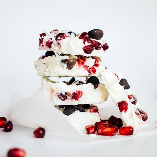 Frozen Greek Yogurt Bark