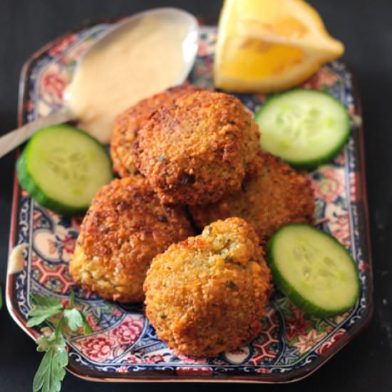 Homemade Crispy & Delicious Falafel