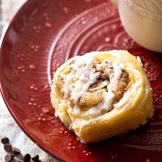 Cookie Dough Cinnamon Rolls