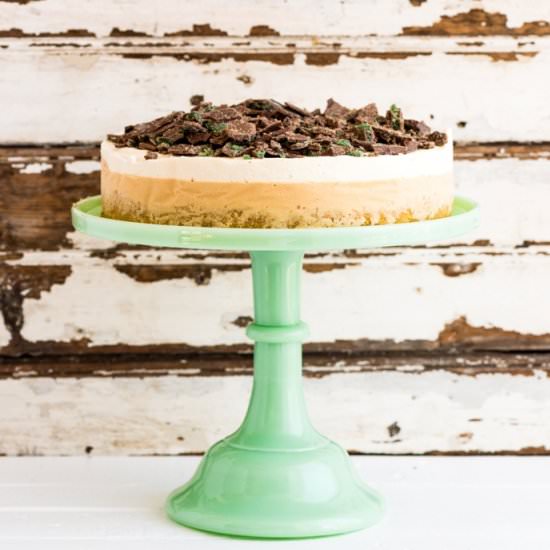 Peppermint Crisp Ice Cream Cake
