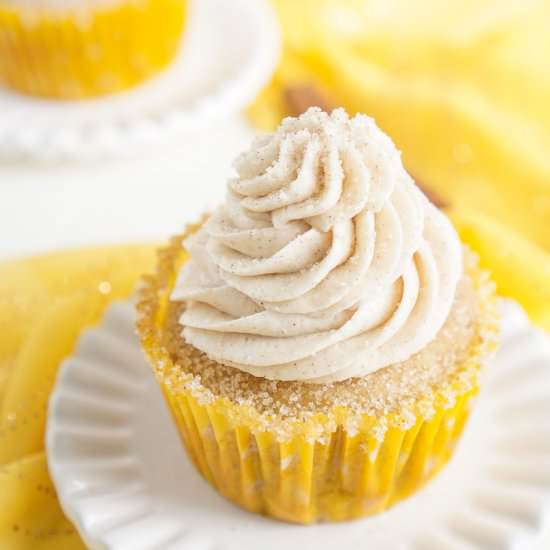 Snickerdoodle Cupcakes