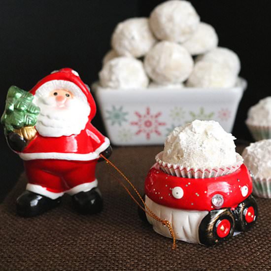 Nutty Snowball Cookies