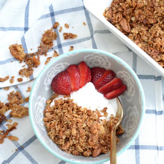 Nutty Homemade Granola
