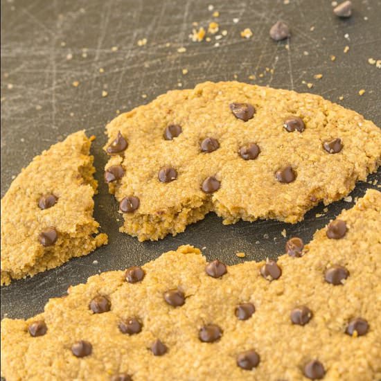 1 minute giant cookie for one