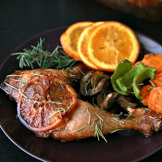 Roasted Chicken with Balsamic Vinegar