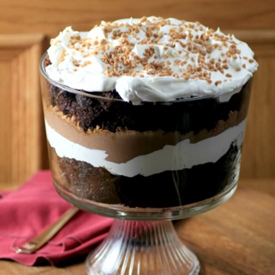 Easy Chocolate Caramel Trifle