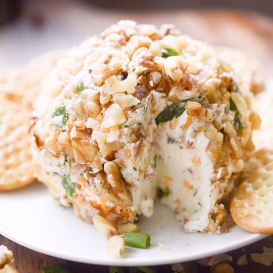 Cheddar Bacon Ranch Cheese Ball