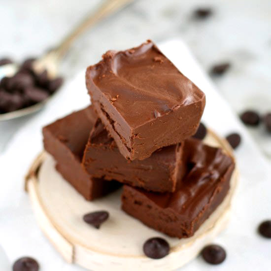 3 Ingredient Dairy Free Fudge
