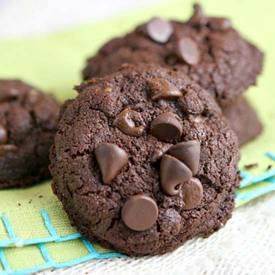Double Chocolate Brownie Cookies