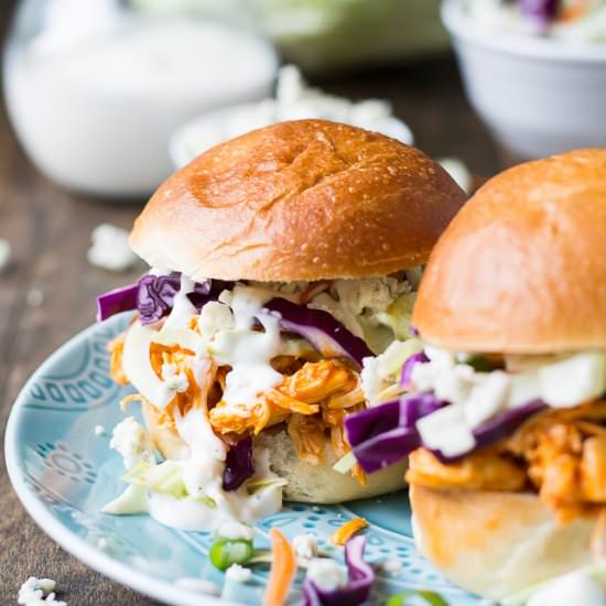 Buffalo Chicken Sliders