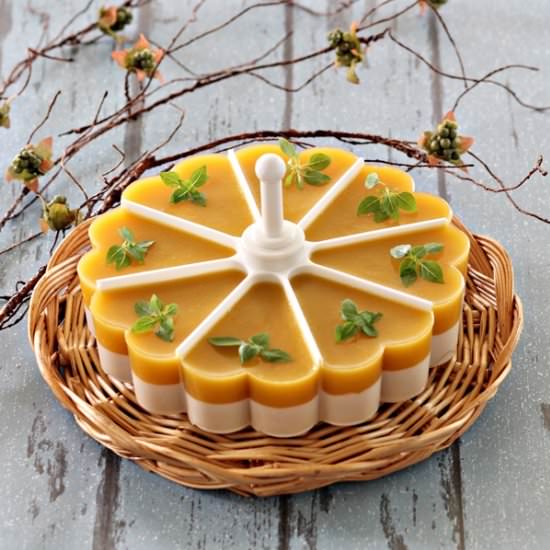 Mango Coconut Jelly