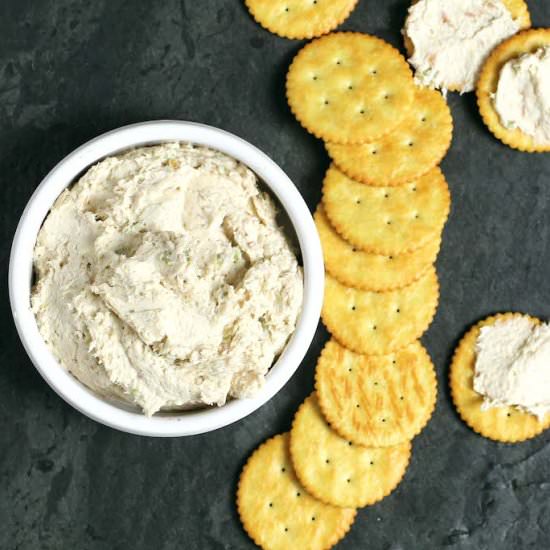 Skinny Smoked Trout Dip