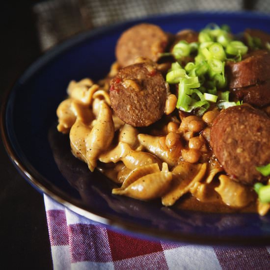 Slow Cooker Smoked Sausage Chili