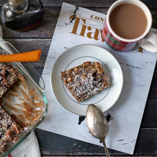 Gingerbread French Toast Casserole