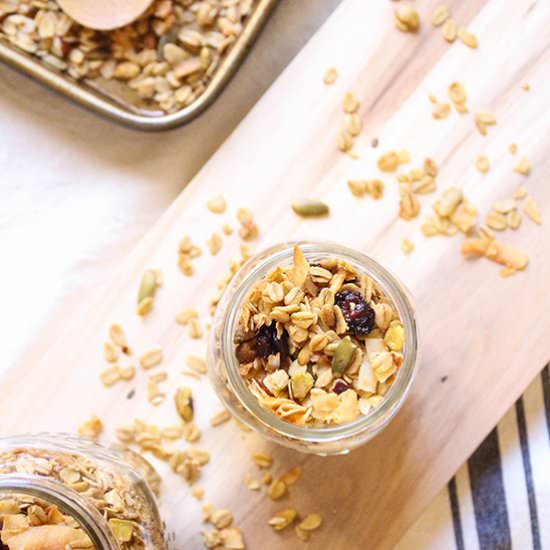 Olive Oil Granola